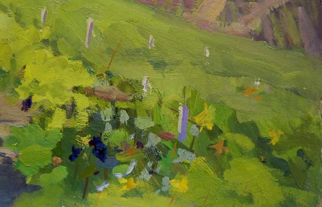 Oil painting Vineyards Stremsky Alexander Ivanovich - 5