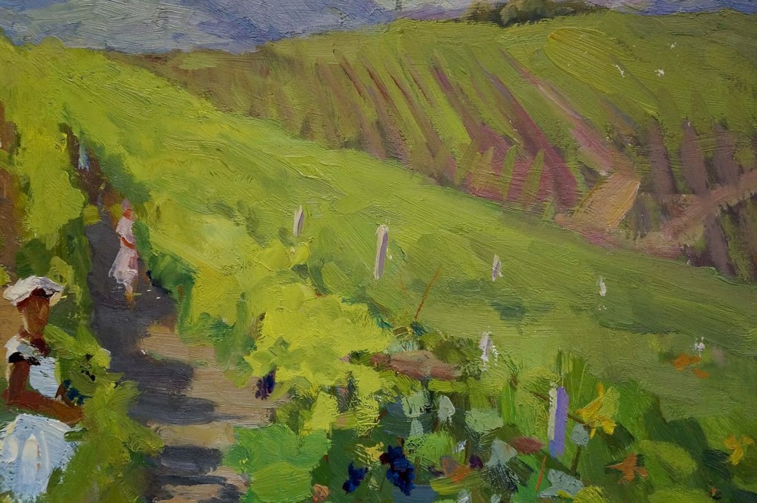 Oil painting Vineyards Stremsky Alexander Ivanovich - 6