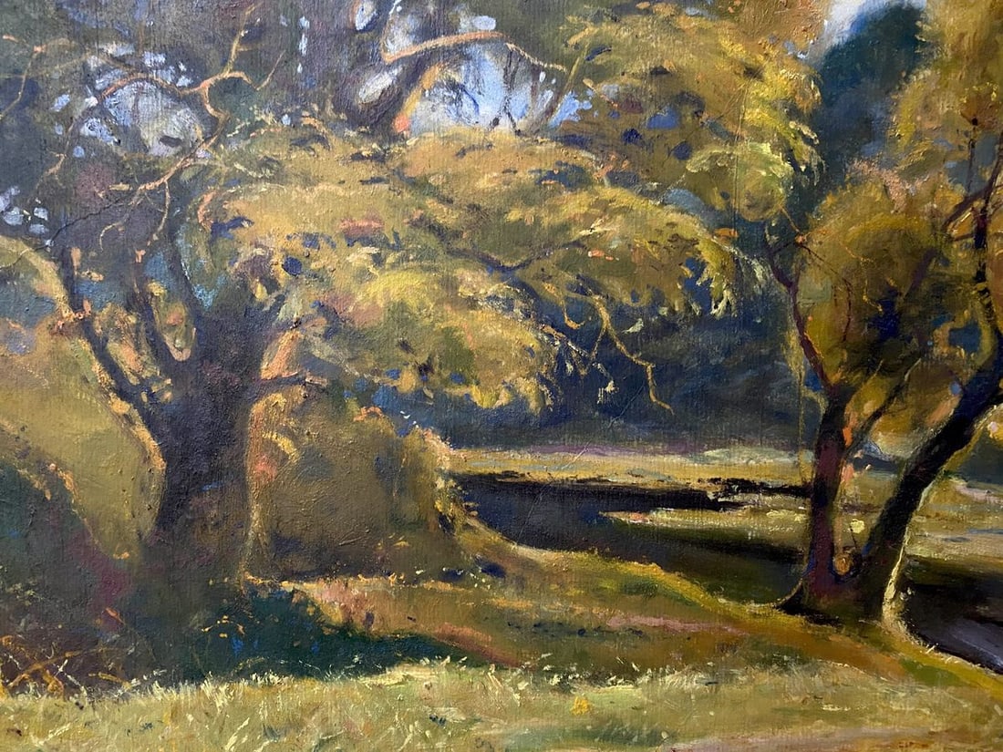 Oil painting By the river Litvinov Oleg Arkad'yevich - 10