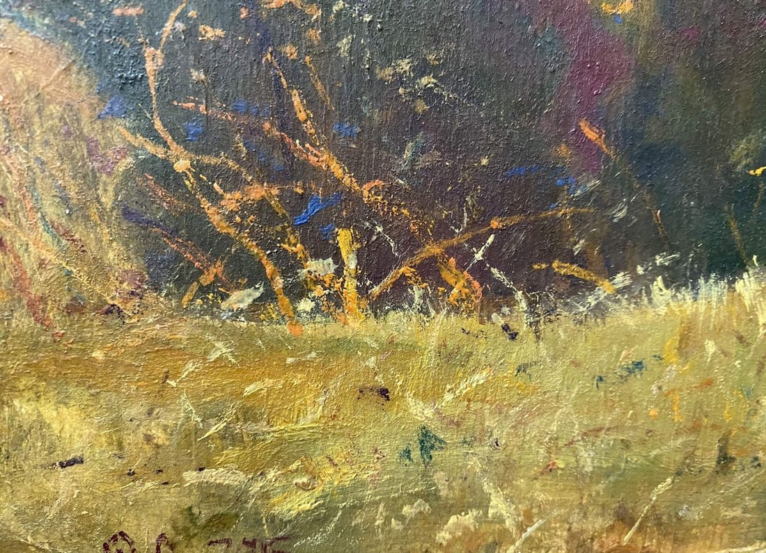 Oil painting By the river Litvinov Oleg Arkad'yevich - 2