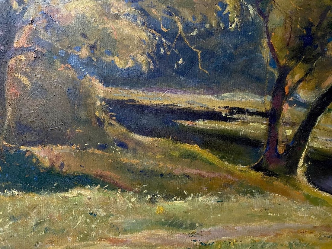 Oil painting By the river Litvinov Oleg Arkad'yevich - 3