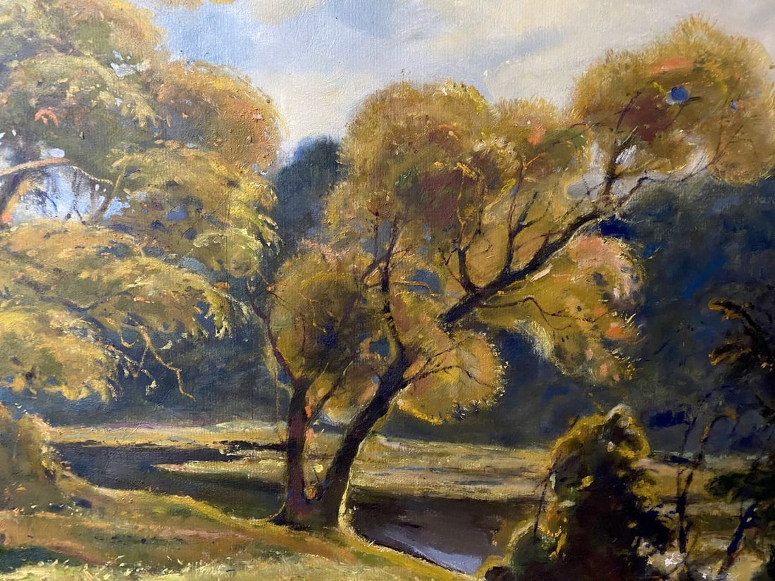 Oil painting By the river Litvinov Oleg Arkad'yevich - 5