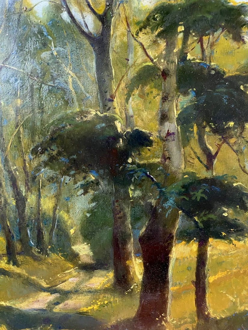 Oil painting Alley. July Litvinov Oleg Arkad'yevich - 2