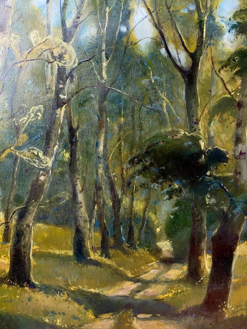 Oil painting Alley. July Litvinov Oleg Arkad'yevich - 3