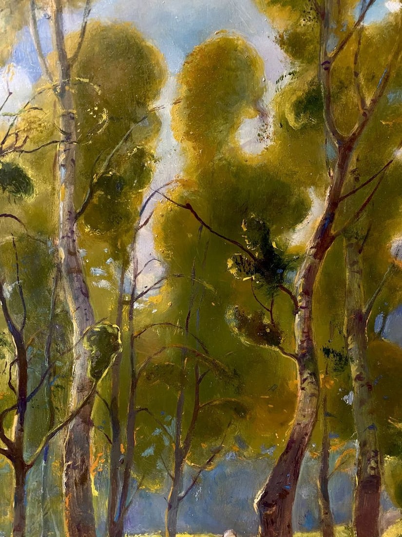 Oil painting July noon Litvinov Oleg Arkad'yevich - 10