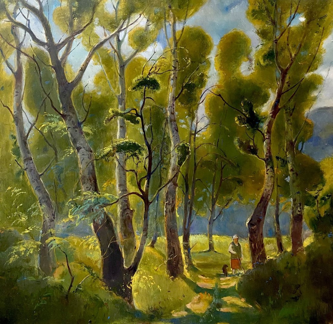 Oil painting July noon Litvinov Oleg Arkad'yevich (1 of 14)