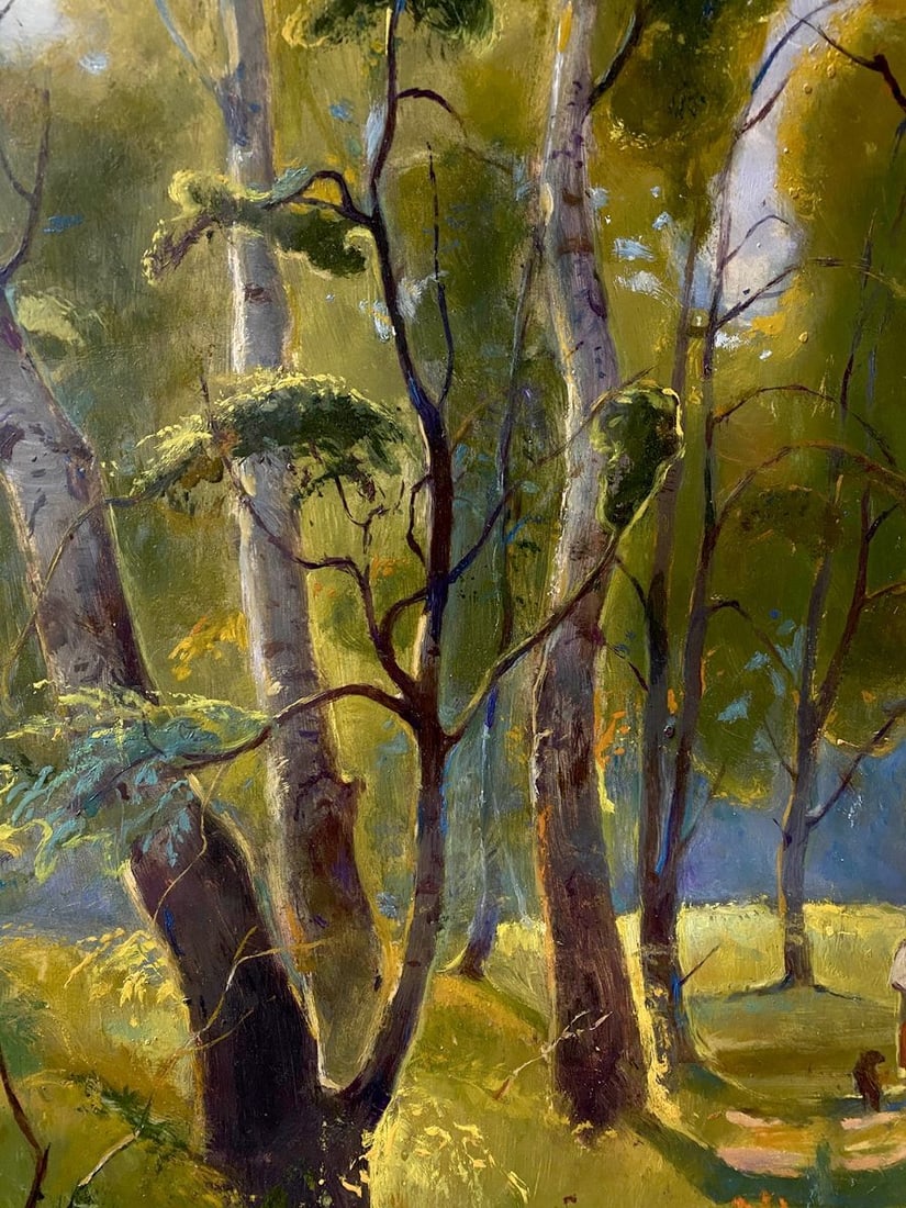 Oil painting July noon Litvinov Oleg Arkad'yevich - 5