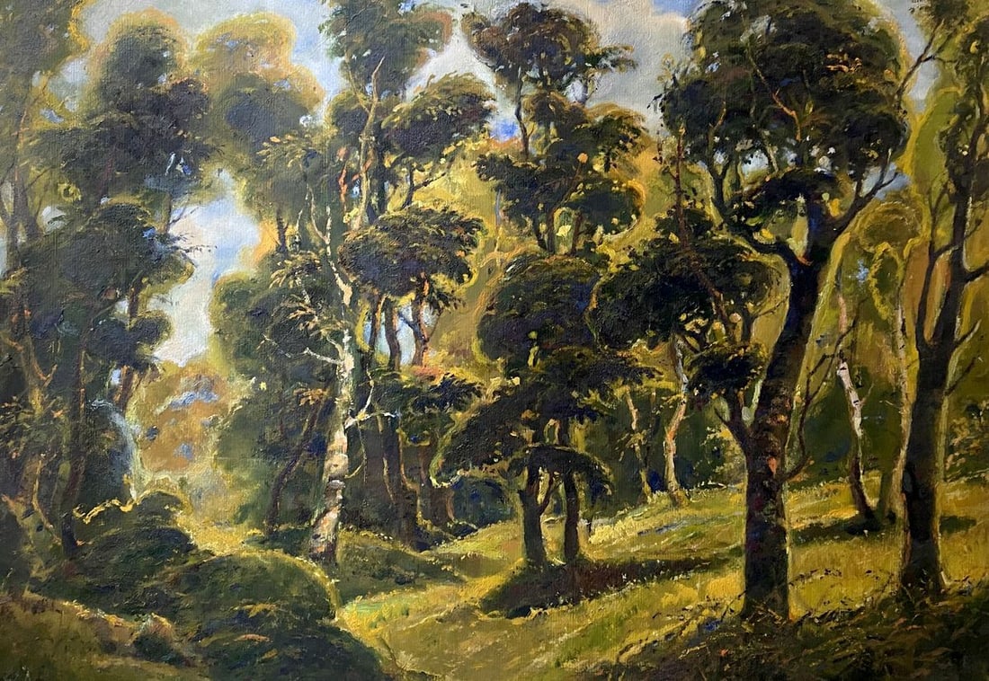 Oil painting Edge Litvinov Oleg Arkad'yevich (1 of 9)