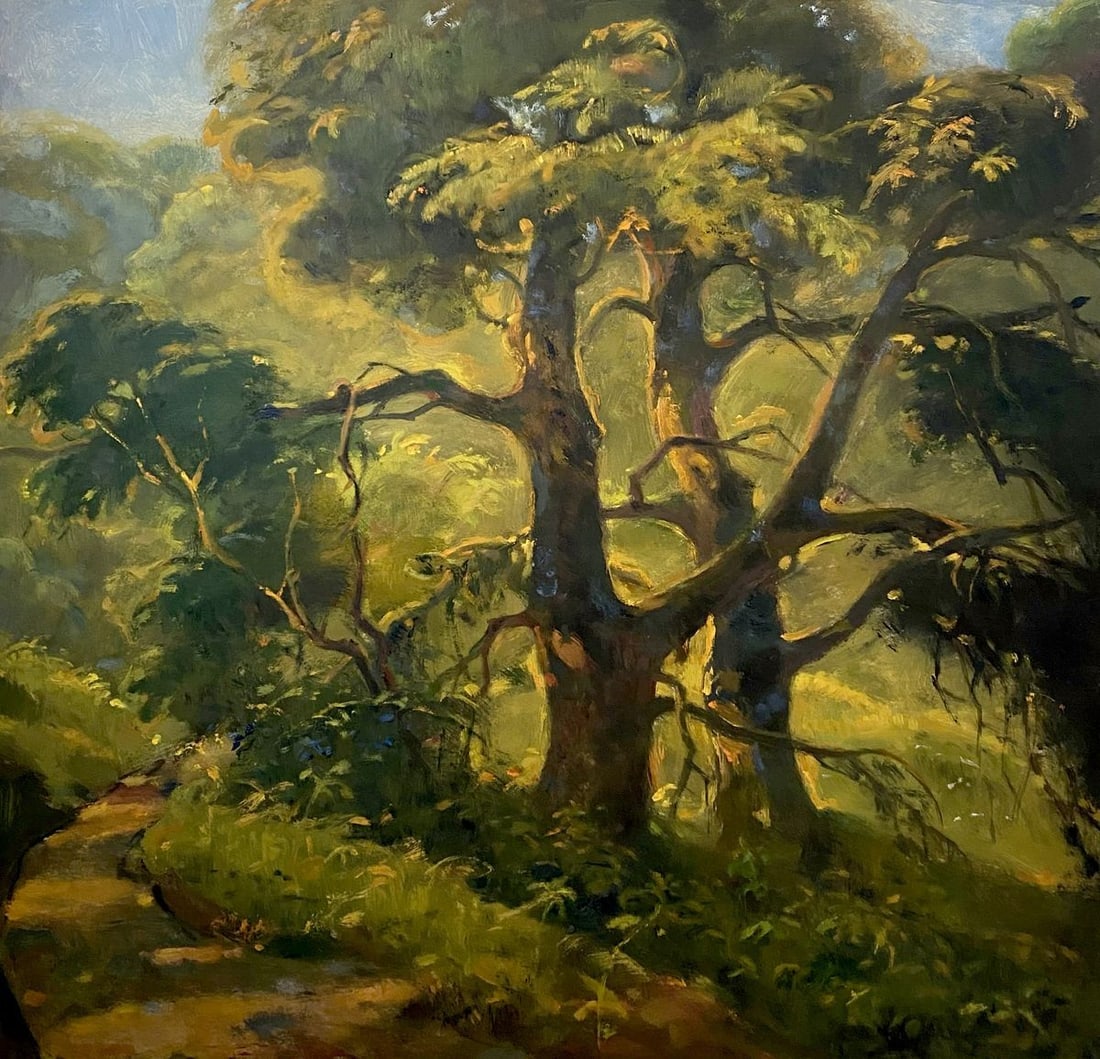 Oil painting Sunny day Litvinov Oleg Arkad'yevich (1 of 11)