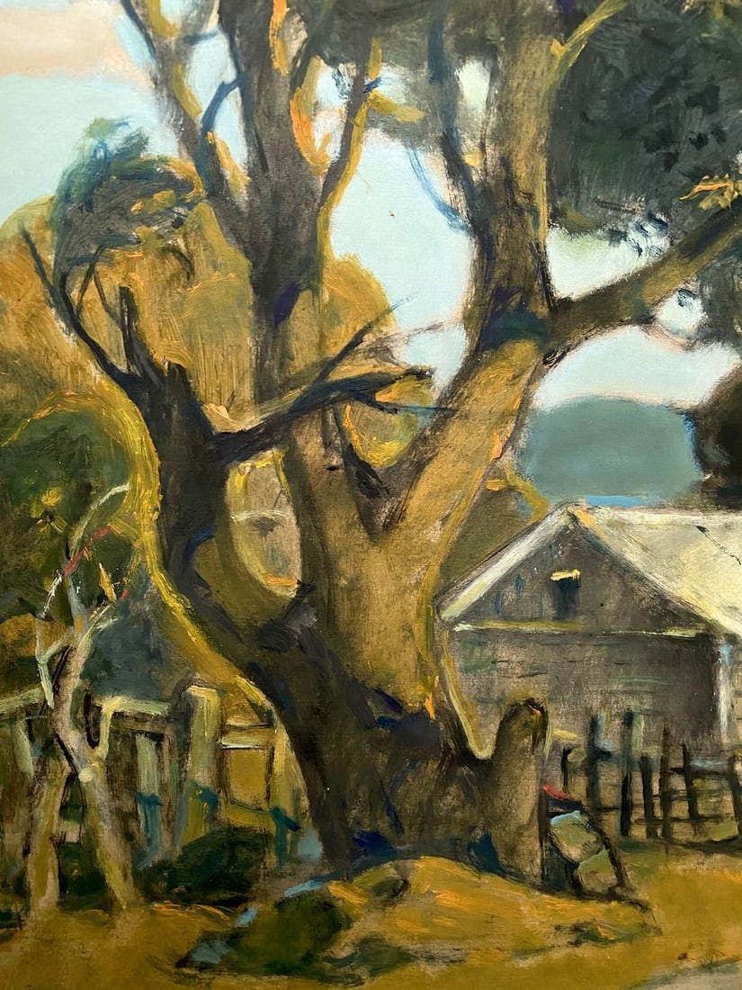 Oil painting White roof Litvinov Oleg Arkad'yevich - 2