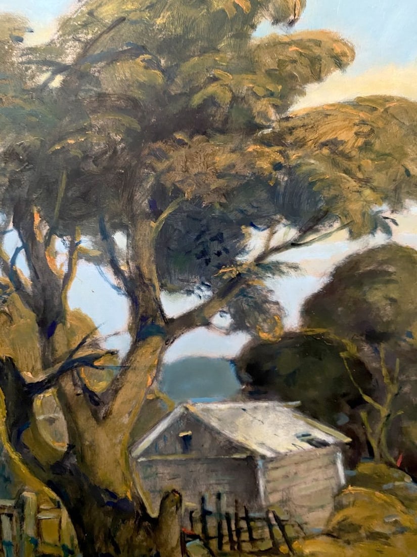 Oil painting White roof Litvinov Oleg Arkad'yevich - 6