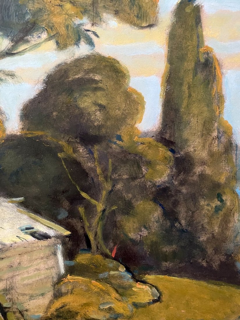 Oil painting White roof Litvinov Oleg Arkad'yevich - 7