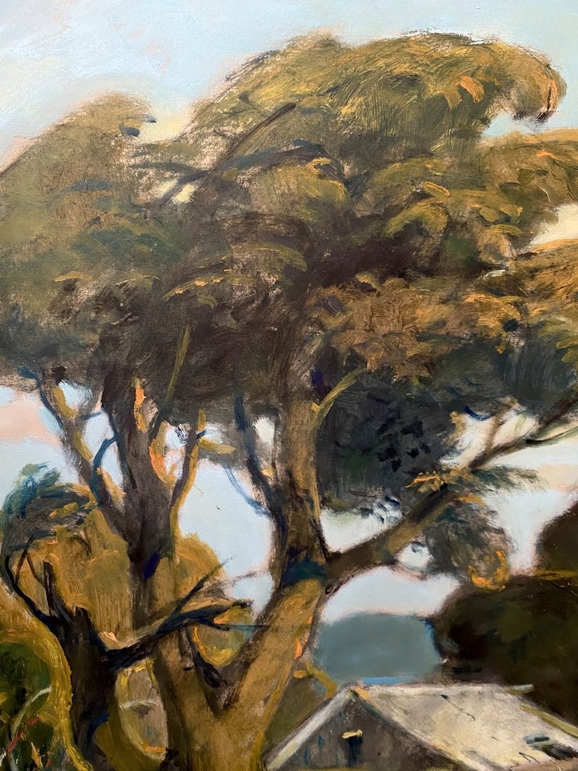 Oil painting White roof Litvinov Oleg Arkad'yevich - 8