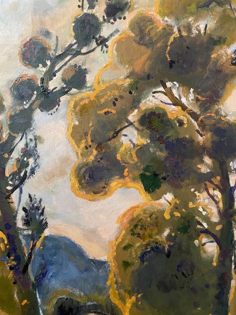 Oil painting Evening outskirts Litvinov Oleg Arkad'yevich - 6