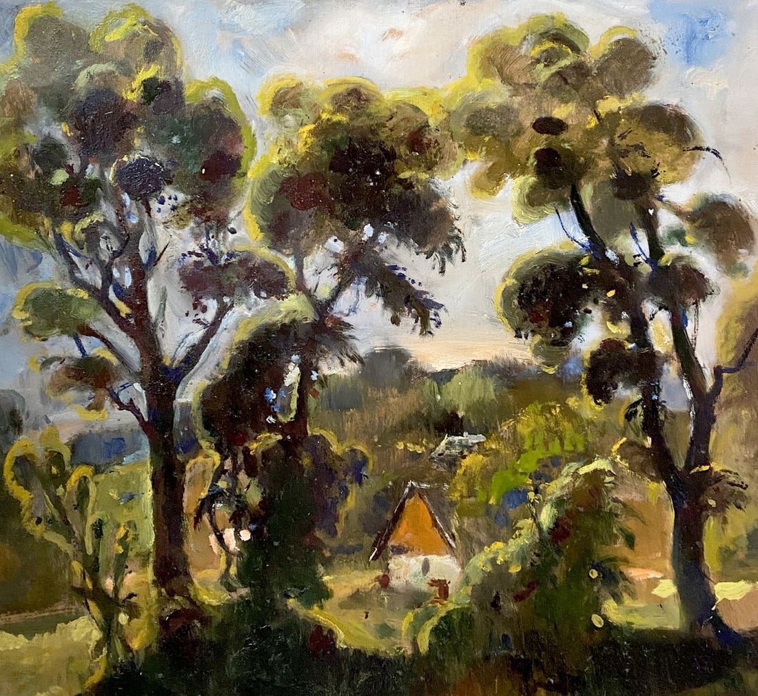 Oil painting Stormy day Litvinov Oleg Arkad'yevich (1 of 11)