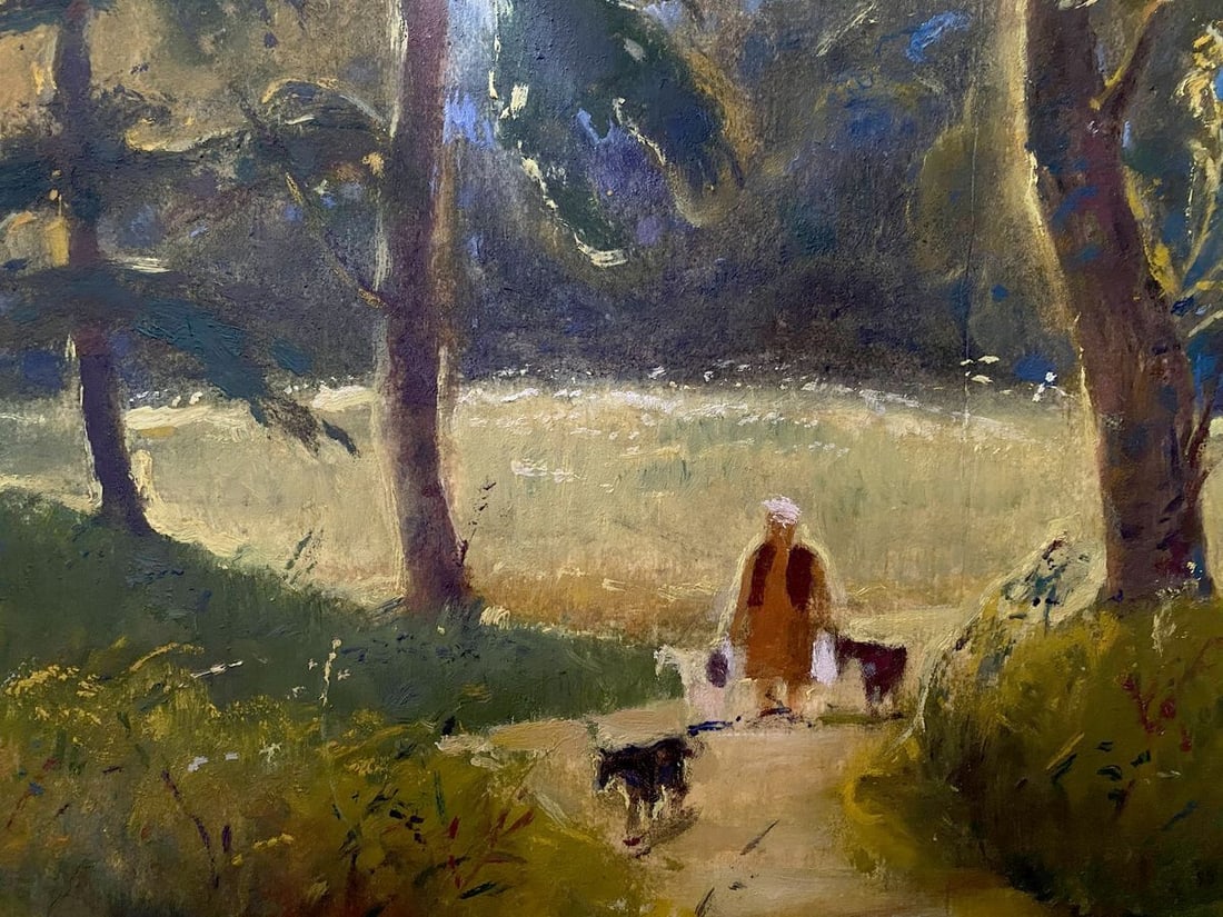 Oil painting July noon Litvinov Oleg Arkad'yevich - 3