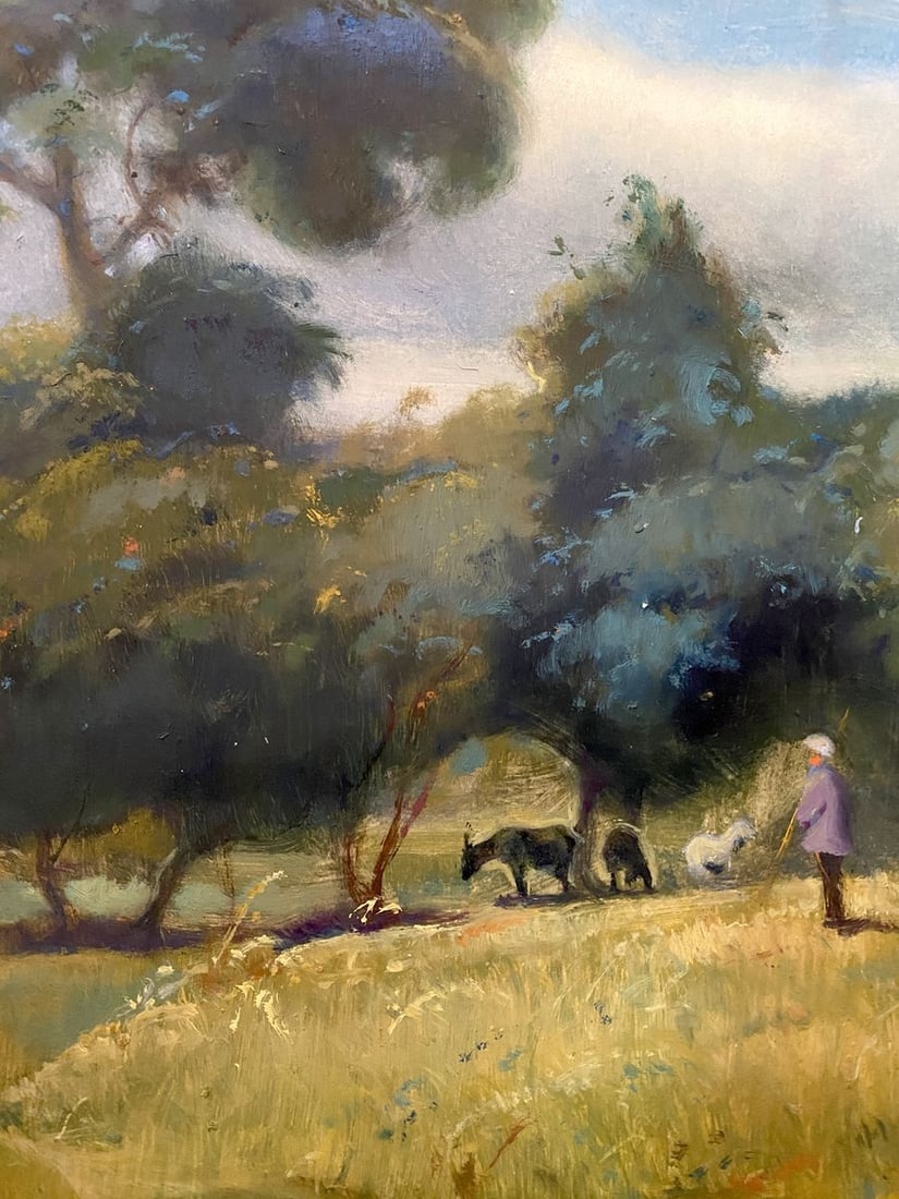 Oil painting Under the clear sky Litvinov Oleg Arkad'yevich - 2