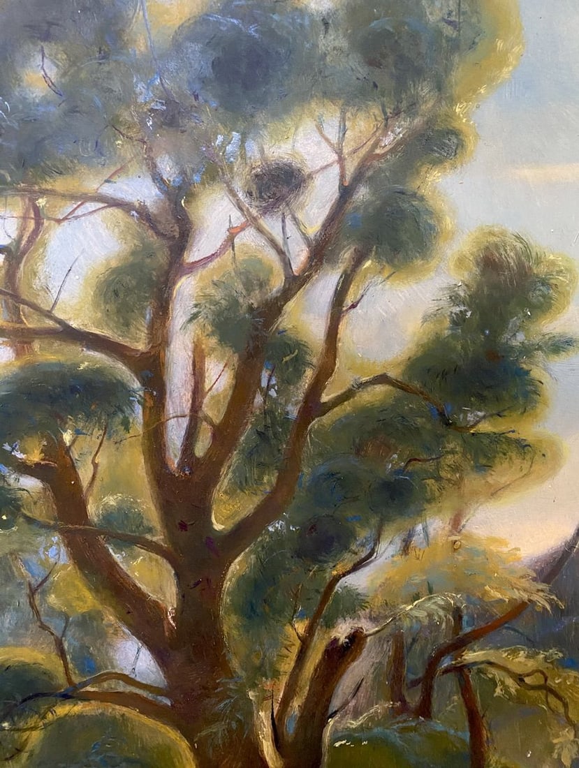 Oil painting May greens Litvinov Oleg Arkad'yevich - 10