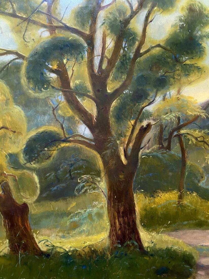 Oil painting May greens Litvinov Oleg Arkad'yevich - 5