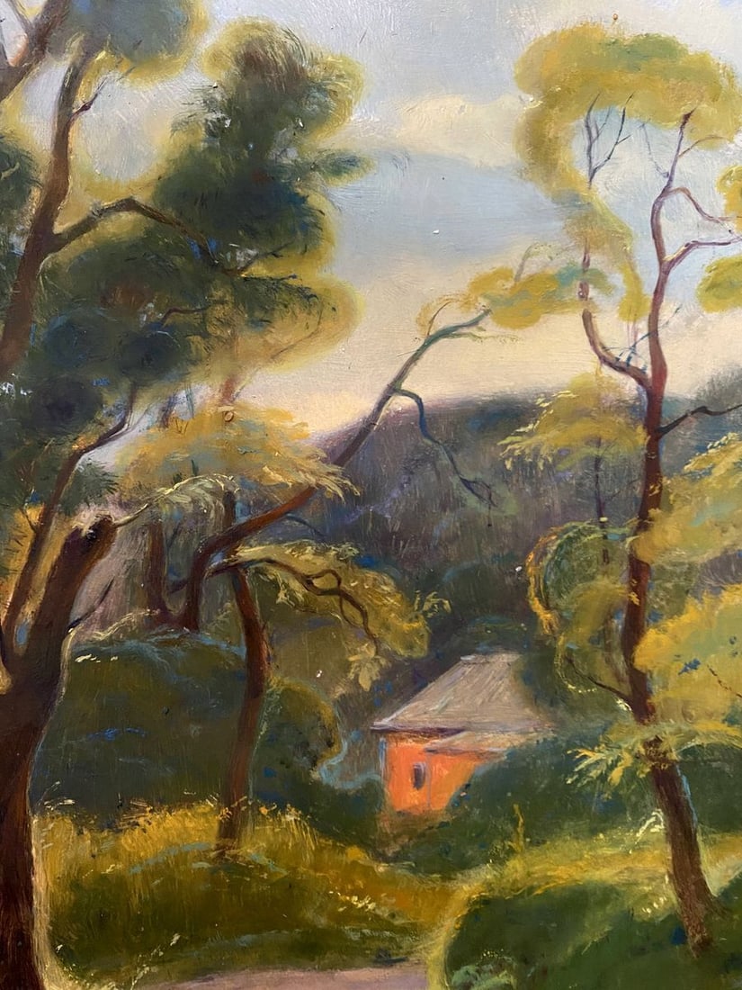 Oil painting May greens Litvinov Oleg Arkad'yevich - 8