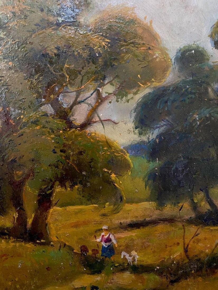 Oil painting In field Litvinov Oleg Arkad'yevich - 4