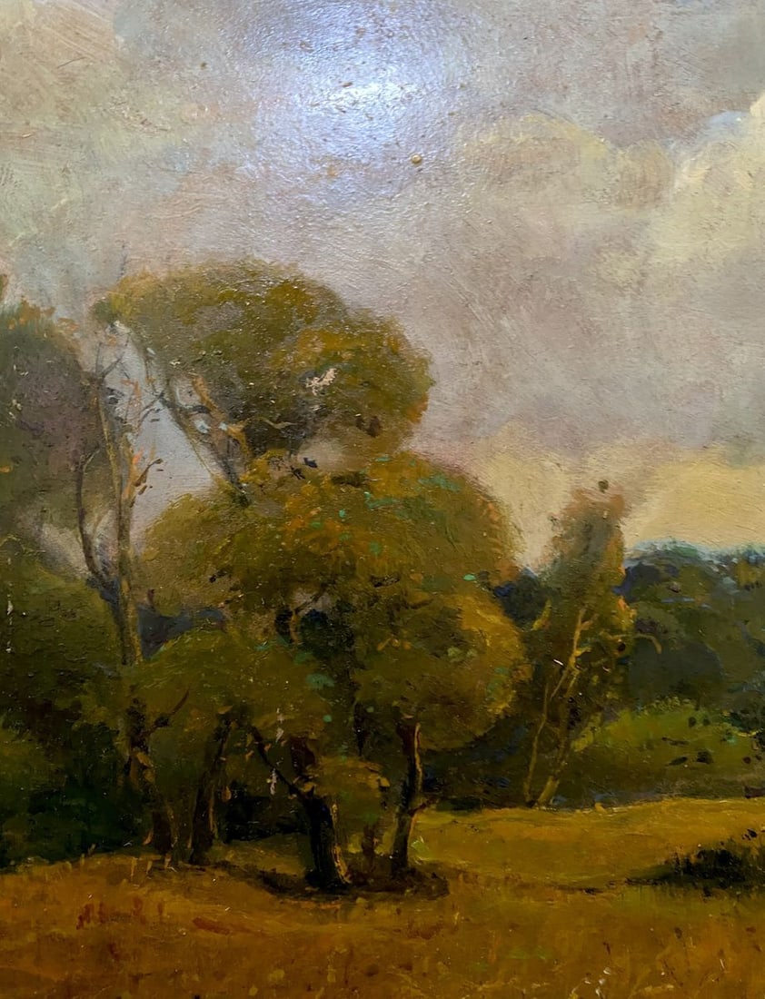 Oil painting In field Litvinov Oleg Arkad'yevich - 6