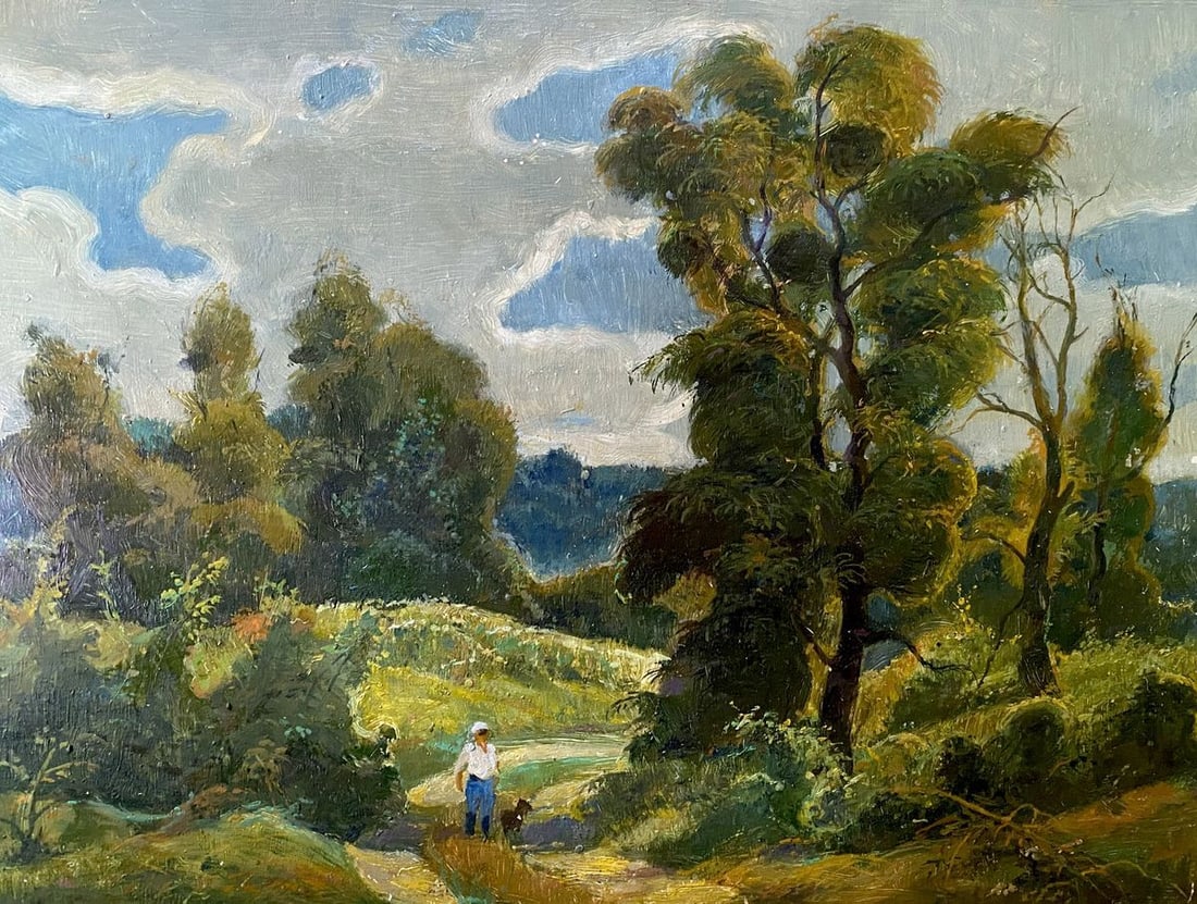 Oil painting Vitya with Cupid Litvinov Oleg Arkad'yevich: Title: Oil painting Vitya with Cupid Litvinov Oleg Arkad'yevich Description: №Litv 259 *** ABOUT THIS PAINTING *** * TITLE: "Vitya with Cupid" * ARTISTS: Litvinov Oleg Arkad'yevich * SIZE: 30.5x