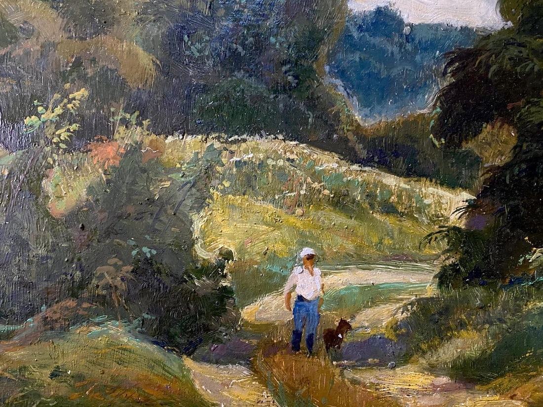 Oil painting Vitya with Cupid Litvinov Oleg Arkad'yevich - 3