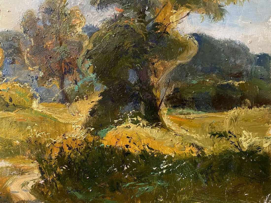 Oil painting The end of the summer Litvinov Oleg Arkad'yevich - 2