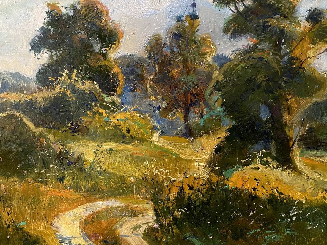 Oil painting The end of the summer Litvinov Oleg Arkad'yevich - 3