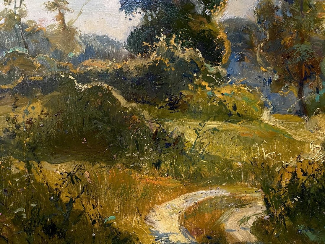 Oil painting The end of the summer Litvinov Oleg Arkad'yevich - 4