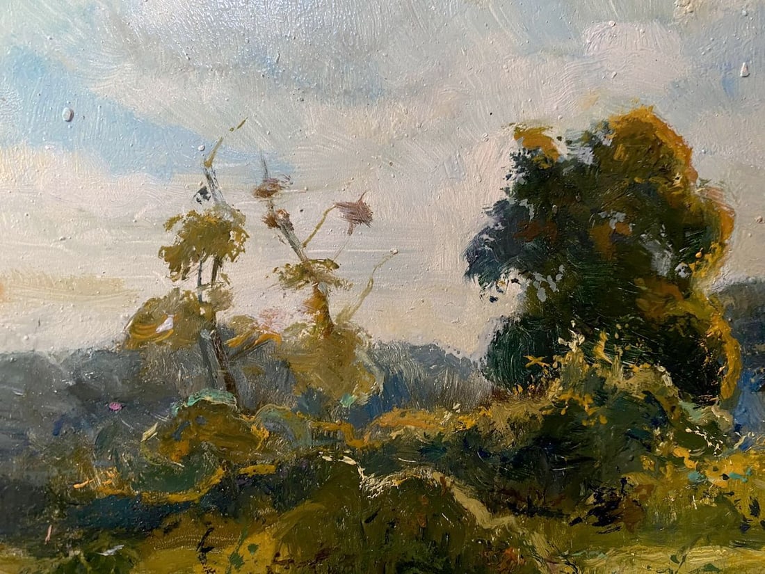 Oil painting The end of the summer Litvinov Oleg Arkad'yevich - 5