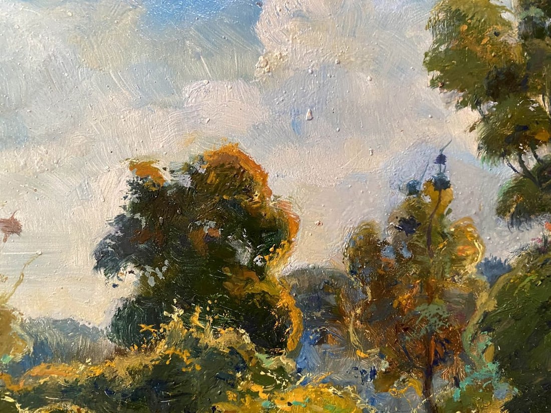 Oil painting The end of the summer Litvinov Oleg Arkad'yevich - 8