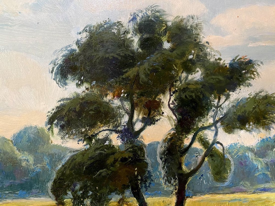 Oil painting In field Litvinov Oleg Arkad'yevich - 6