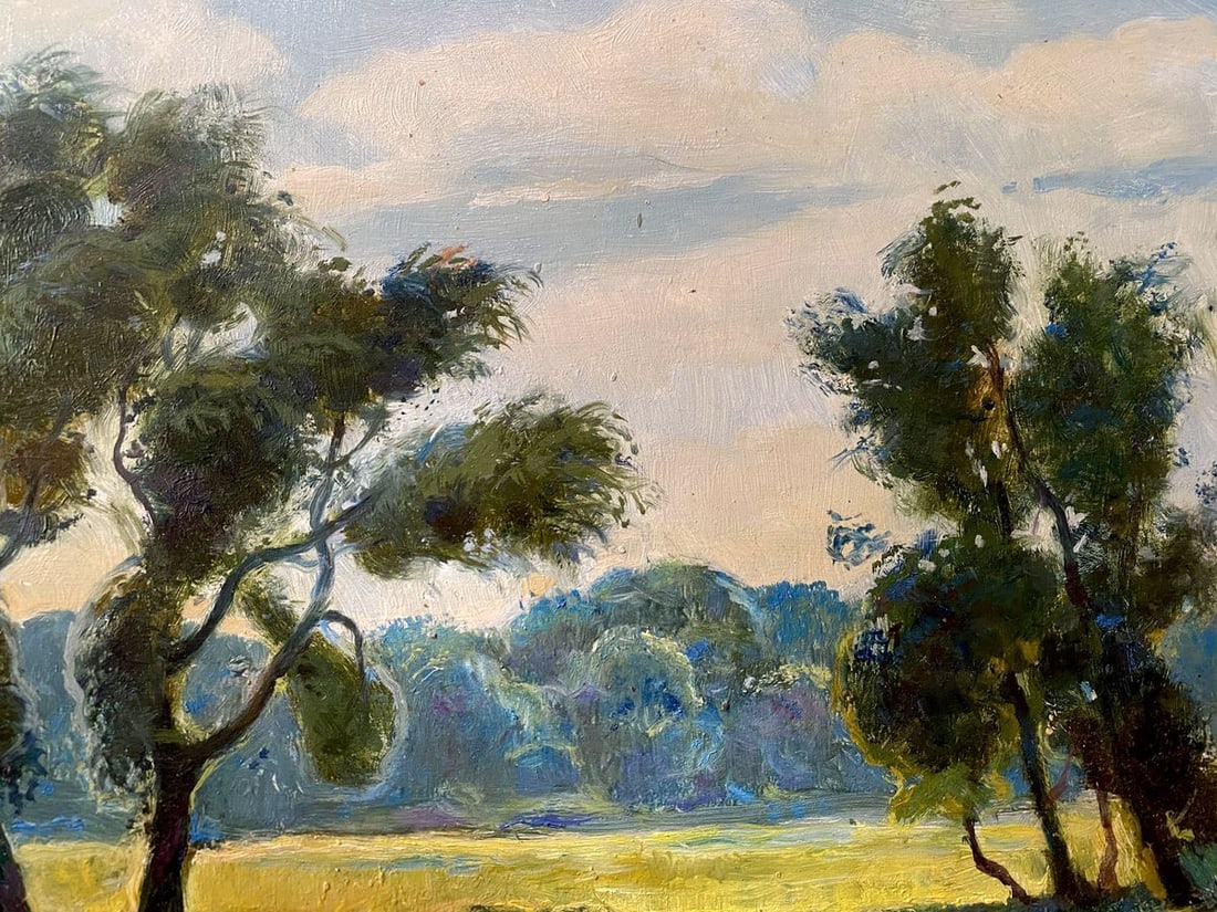 Oil painting In field Litvinov Oleg Arkad'yevich - 7