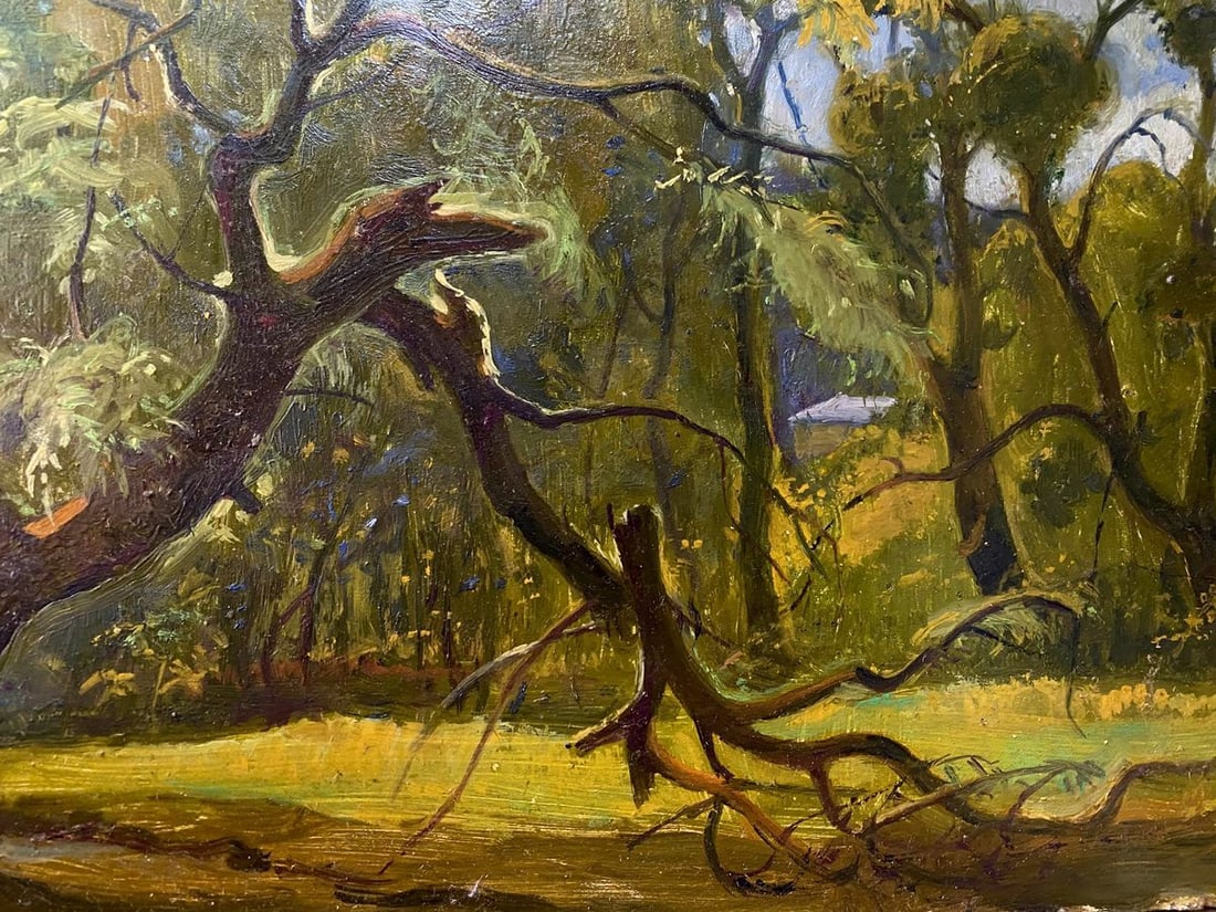 Oil painting Broken tree Litvinov Oleg Arkad'yevich - 5