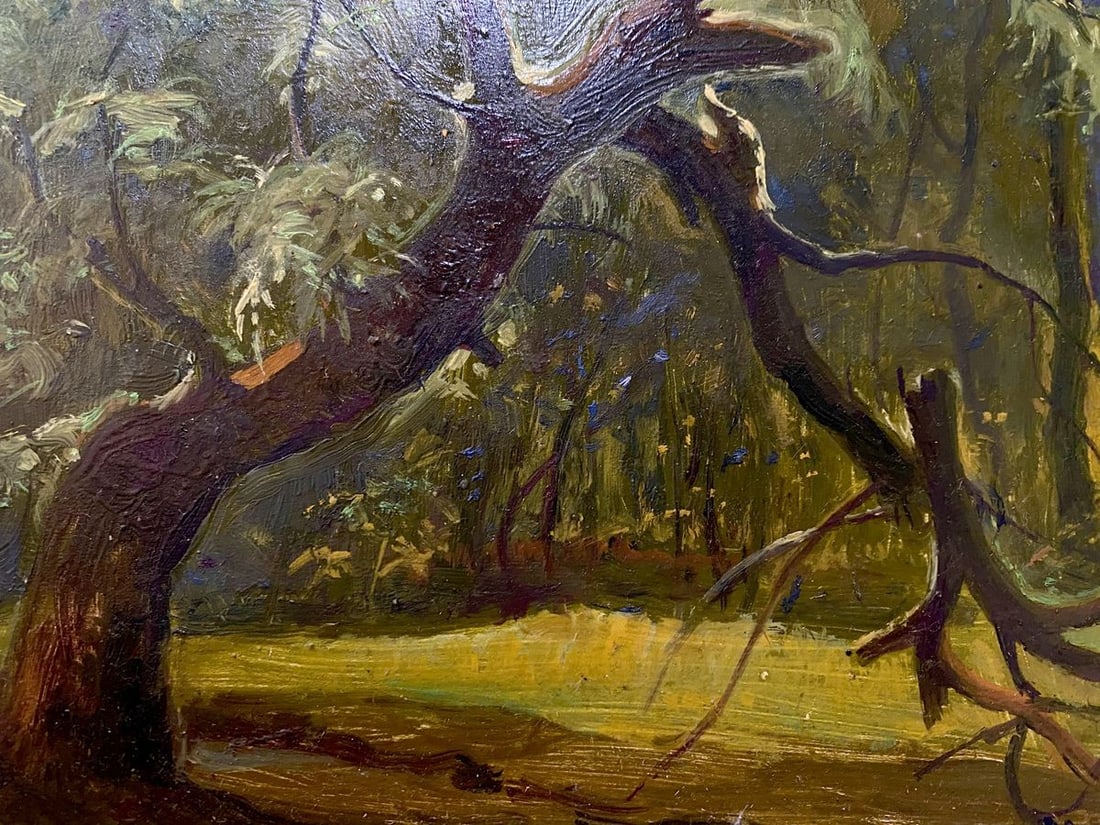 Oil painting Broken tree Litvinov Oleg Arkad'yevich - 8