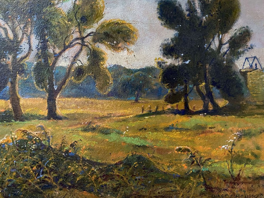 Oil painting In field Litvinov Oleg Arkad'yevich - 4