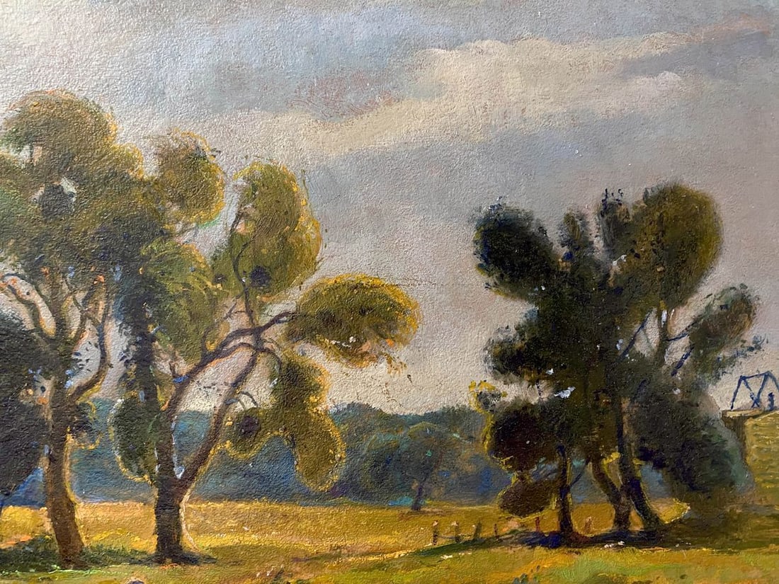 Oil painting In field Litvinov Oleg Arkad'yevich - 6