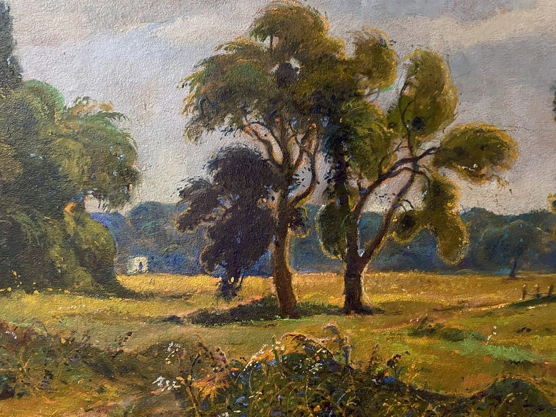 Oil painting In field Litvinov Oleg Arkad'yevich - 8