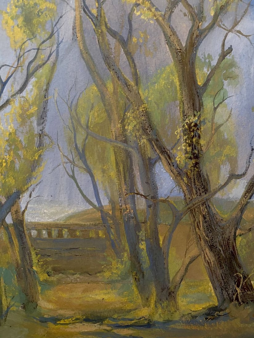 Tempera painting Yamaia Litvinov Oleg Arkad'yevich - 2