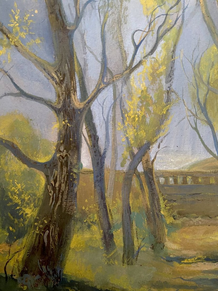 Tempera painting Yamaia Litvinov Oleg Arkad'yevich - 4