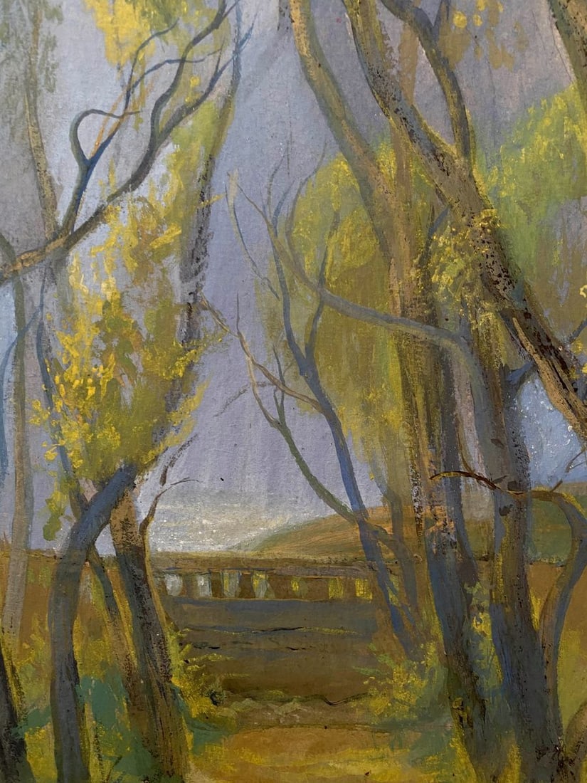 Tempera painting Yamaia Litvinov Oleg Arkad'yevich - 5