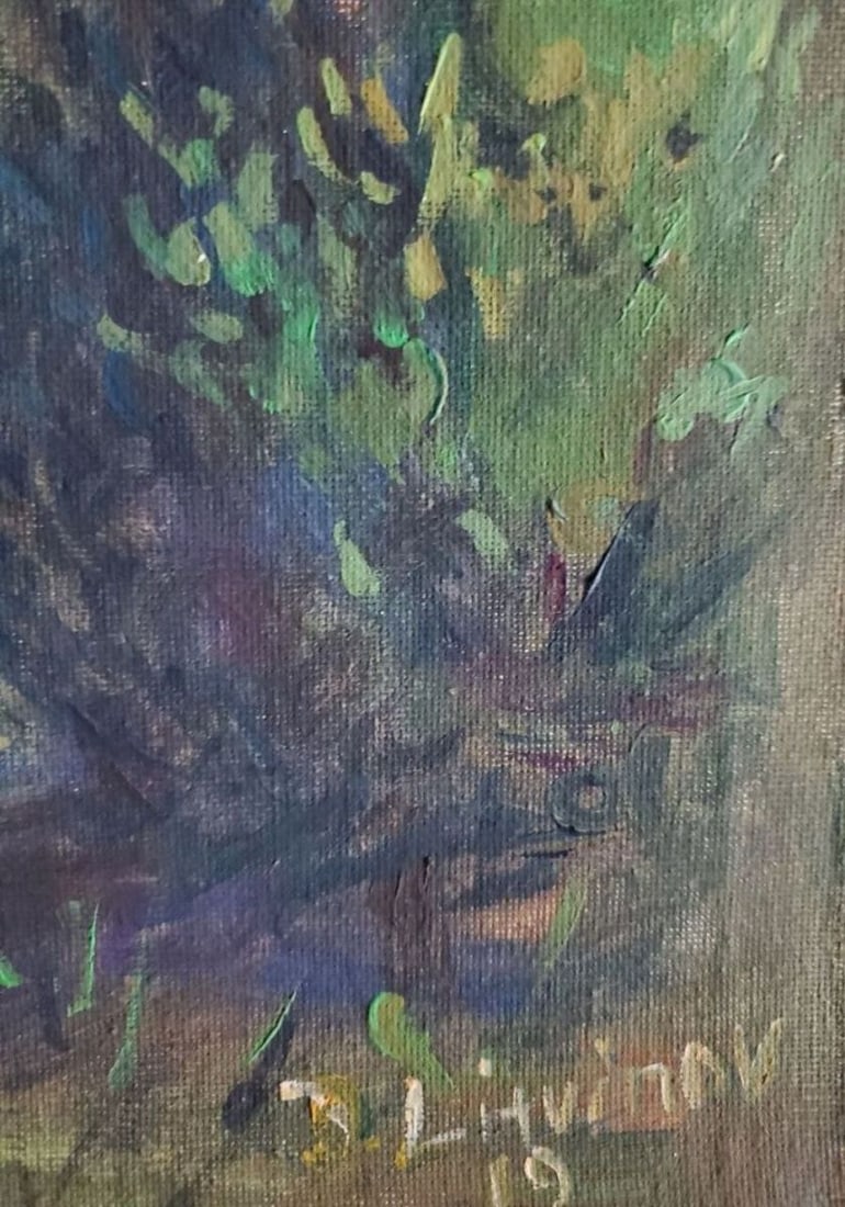 Oil painting weather view Litvinov Daniil Olegovich - 2