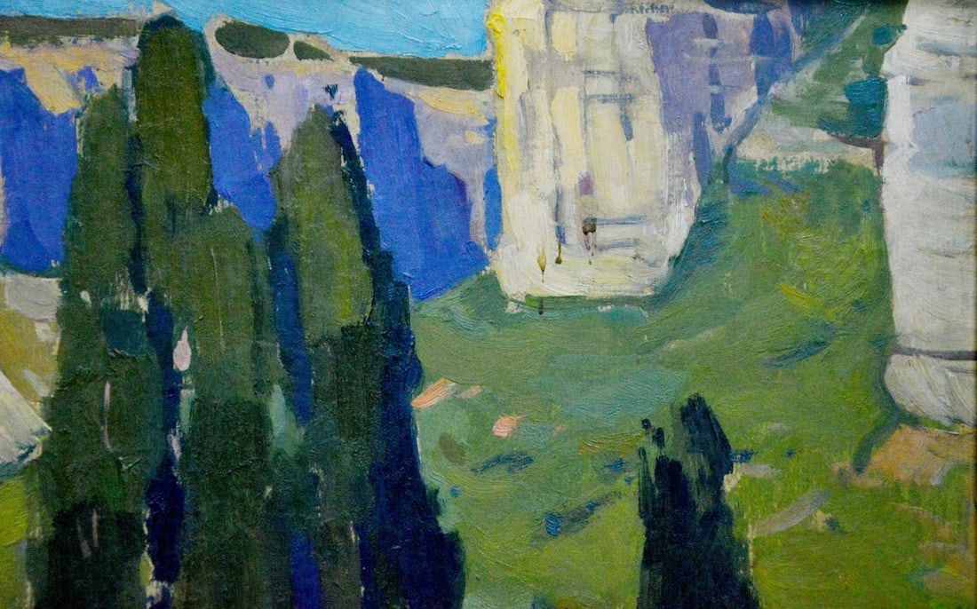 Oil painting Crimean landscape Buryachok Nikolay Ivanovich - 3