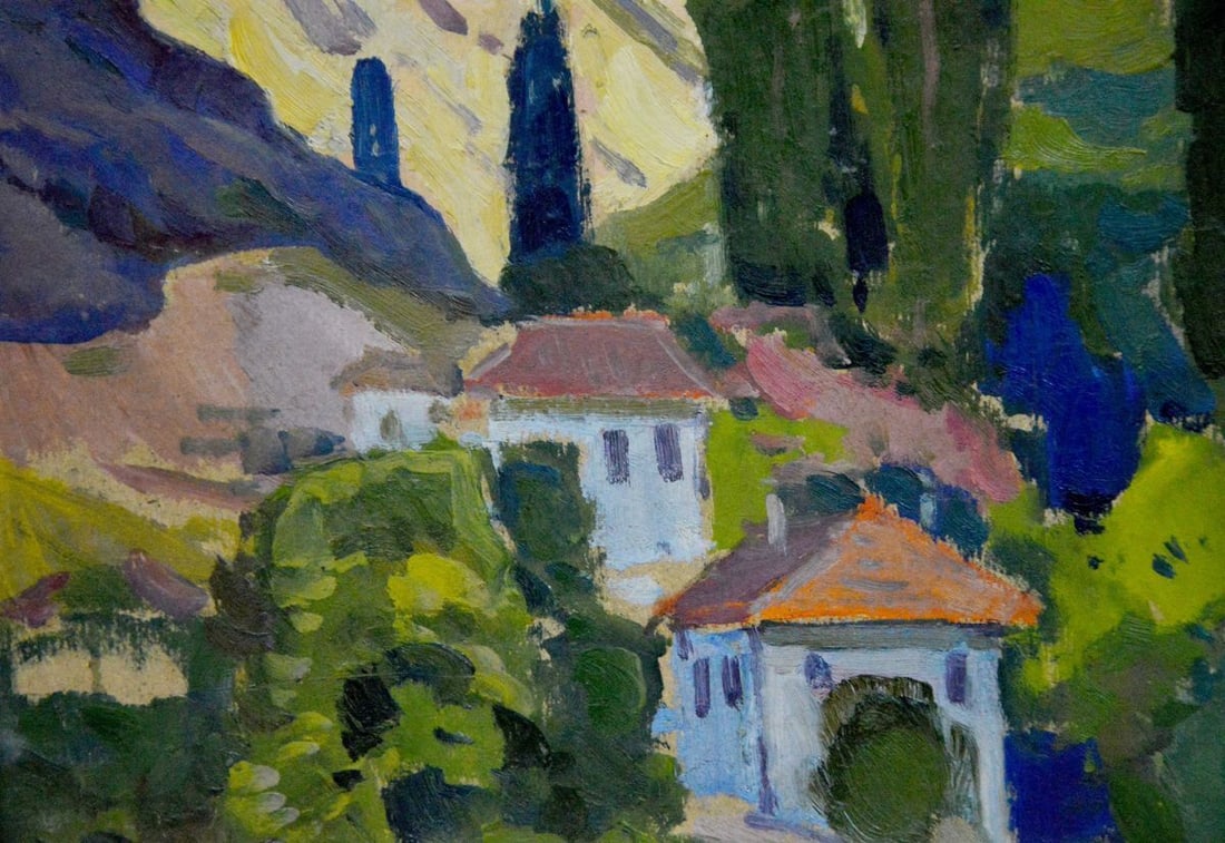 Oil painting Crimean landscape Buryachok Nikolay Ivanovich - 4