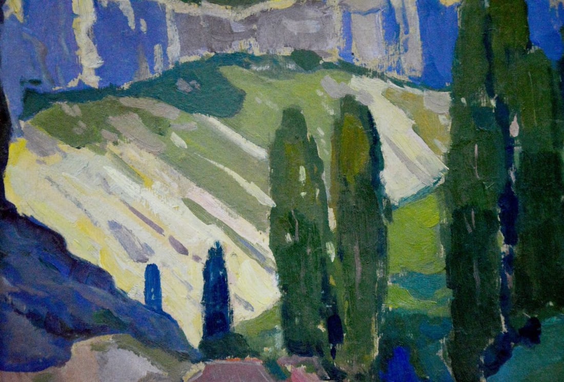 Oil painting Crimean landscape Buryachok Nikolay Ivanovich - 7