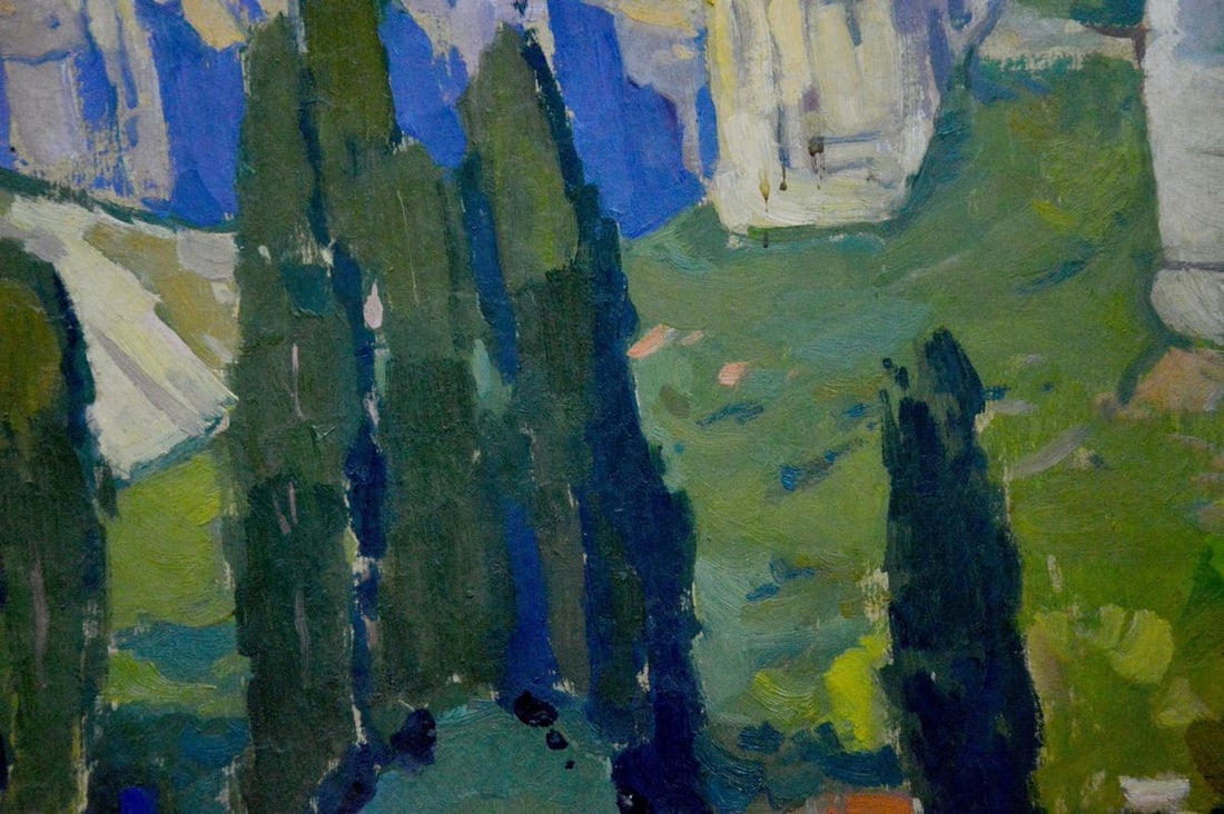 Oil painting Crimean landscape Buryachok Nikolay Ivanovich - 8