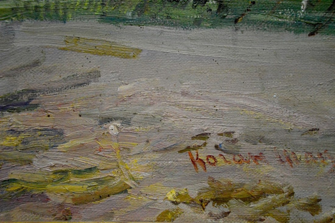 Oil painting Garden Matvey Borisovich Kogan-Shatz - 10