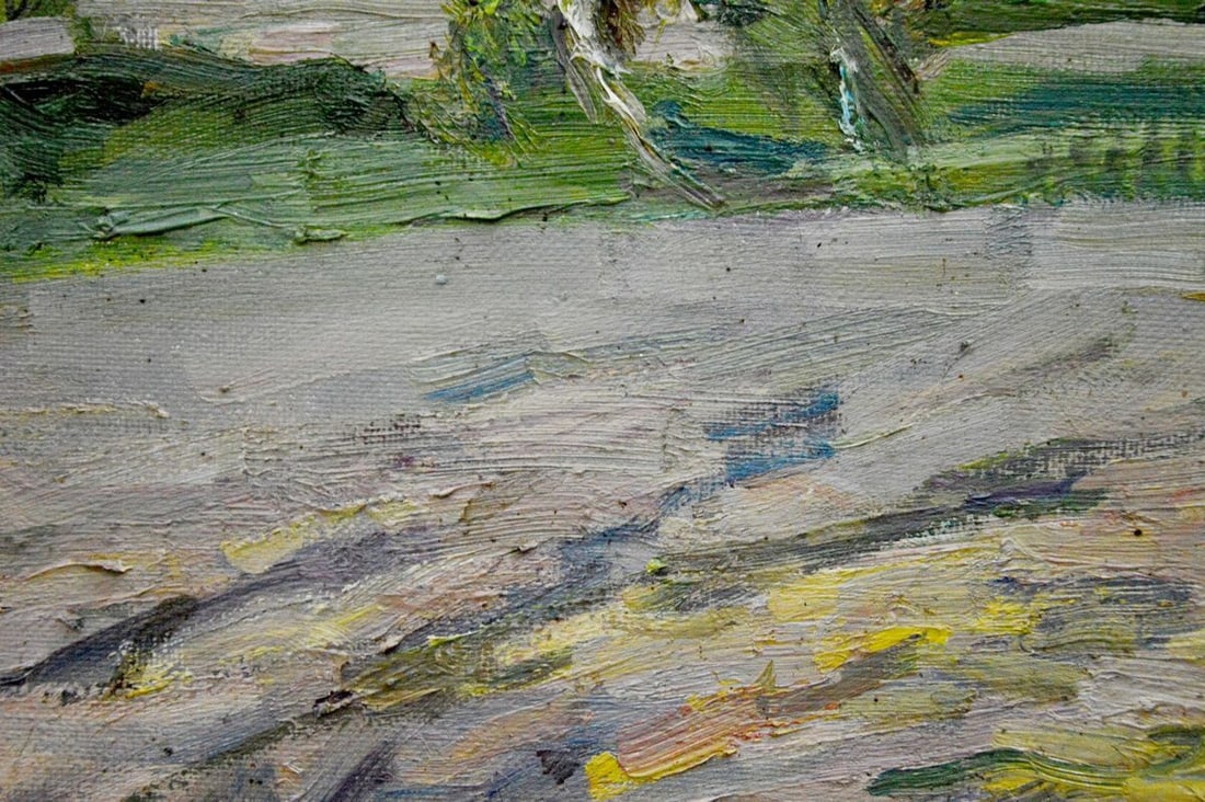 Oil painting Garden Matvey Borisovich Kogan-Shatz - 3